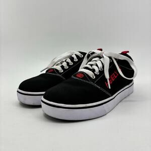 Heelys Sneakers Boys 5 Youth Black Canvas Lace Up Pro 20 / HE100757